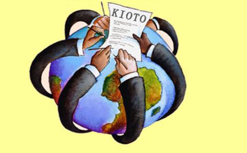 Assinado o Tratado de Quioto para redução de emissão de gases