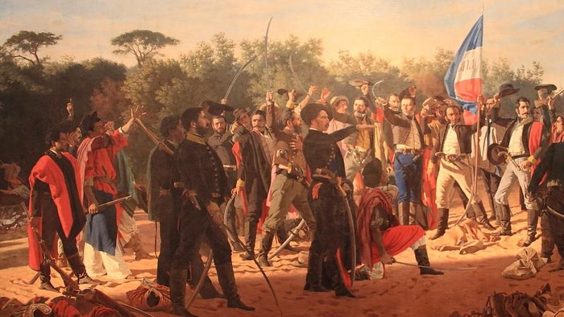 Tratado do Rio de Janeiro estabelece a independência do Uruguai