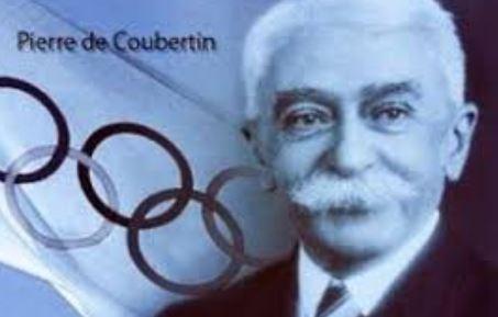 Nasce o Barão de Coubertin, fundador dos Jogos Olímpicos da era moderna