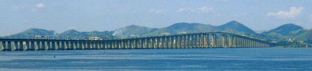 Imponente Ponte Rio-Niterói é inaugurada