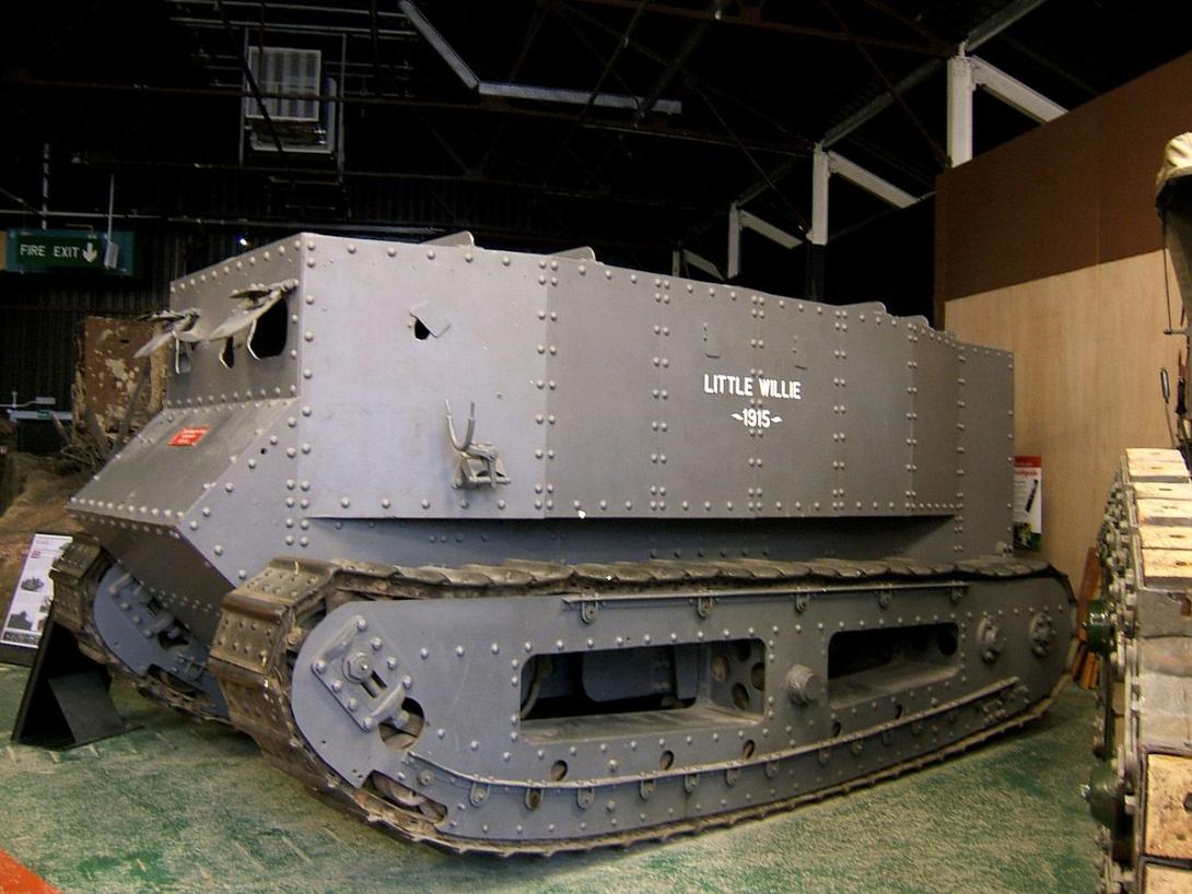 O primeiro tanque é produzido