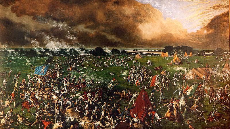 Produzida a Batalha de San Jacinto